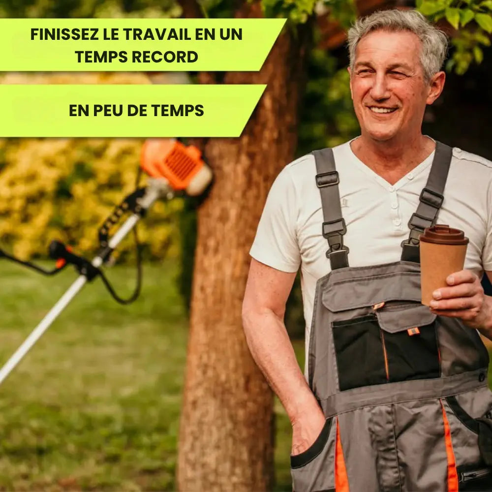 SteelEdge™ | La tête de débroussailleuse indestructible