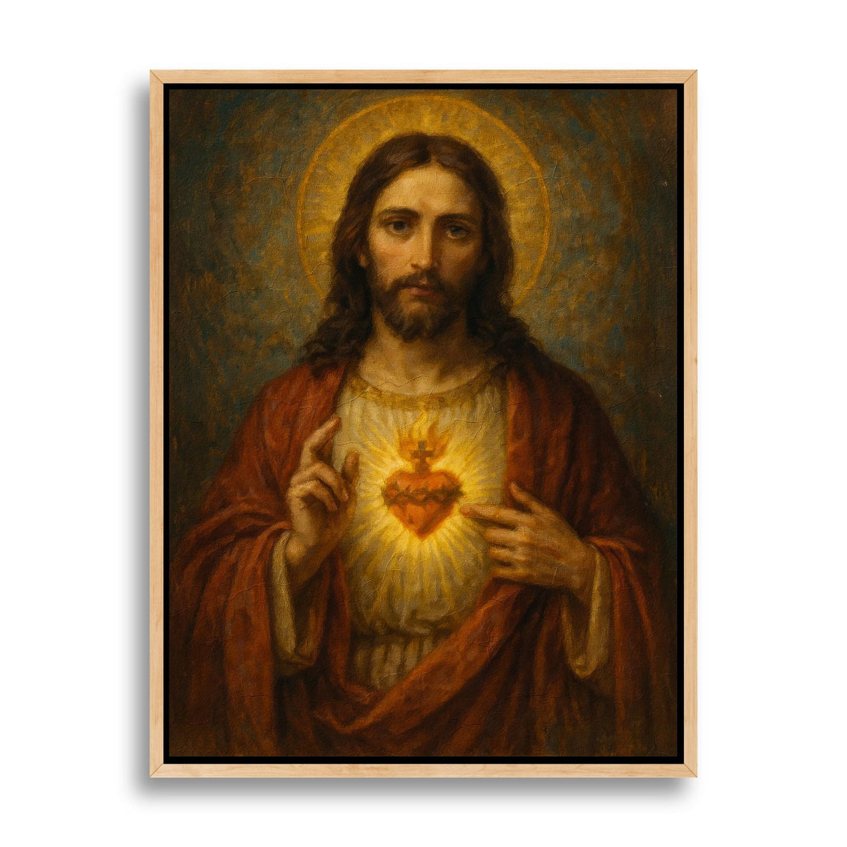 The Sacred Heart of Jesus I - Canvas