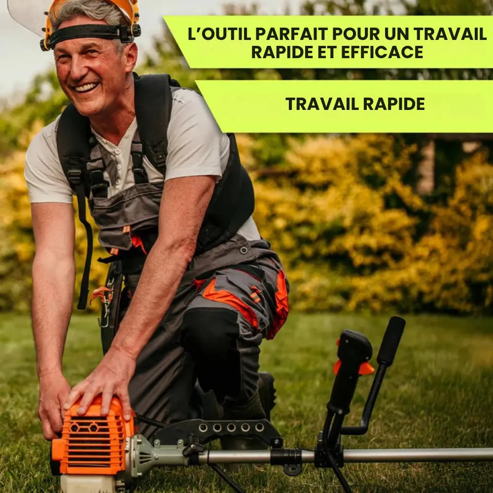 SteelEdge™ | La tête de débroussailleuse indestructible