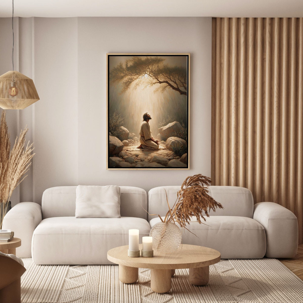 Jesus in the Garden of Gethsemane - Canvas