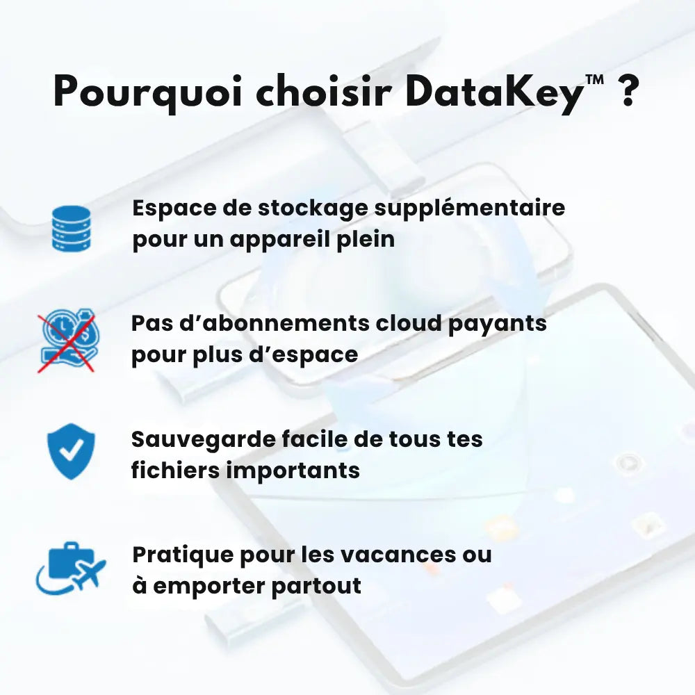 DataKey™ | La clé de stockage universelle et sécurisée