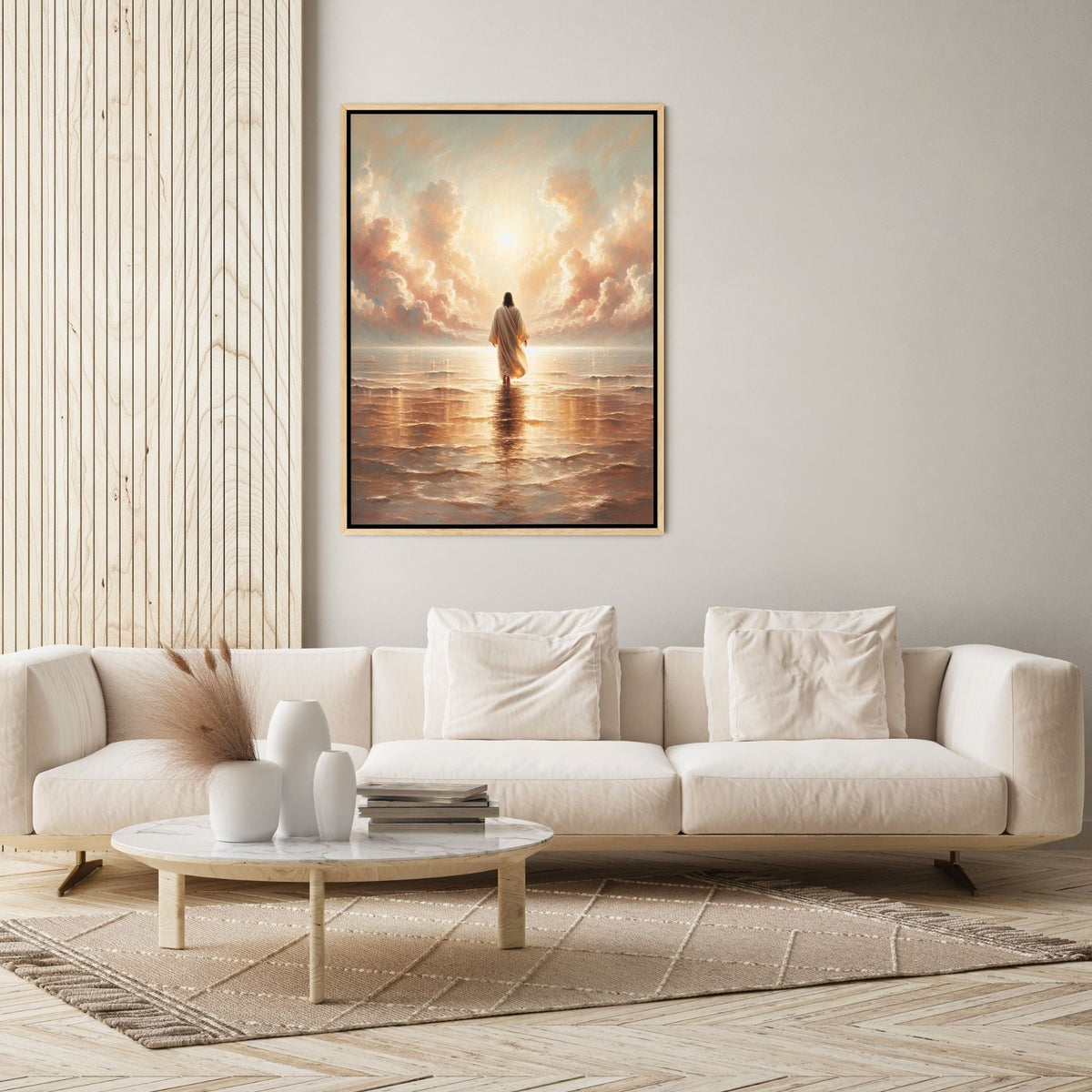 Jesus Walking on Water V - Canvas