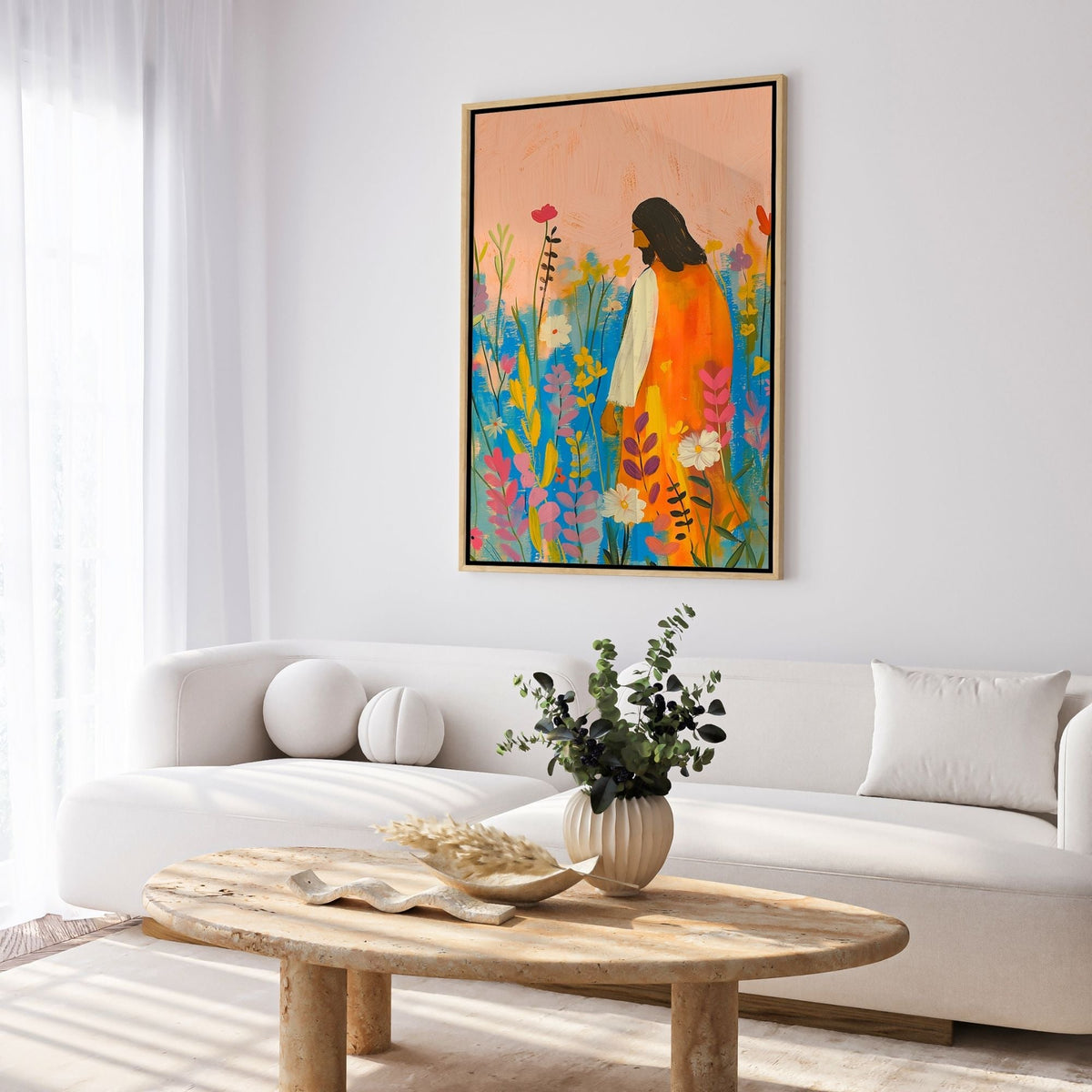 Jesus in The Garden - Canvas