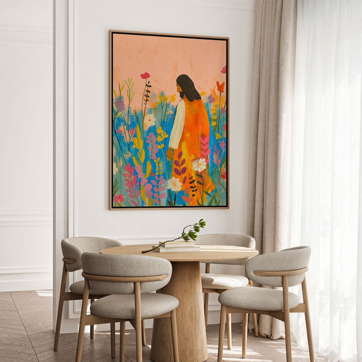 Jesus in The Garden - Canvas