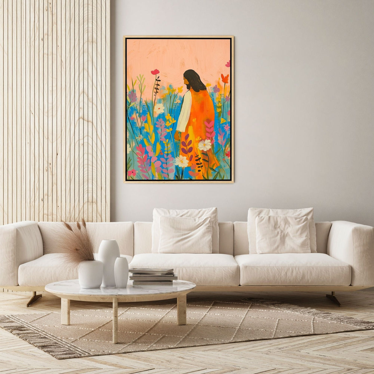Jesus in The Garden - Canvas