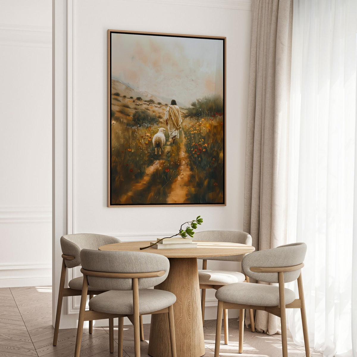 Parable of The Lost Sheep II - Canvas