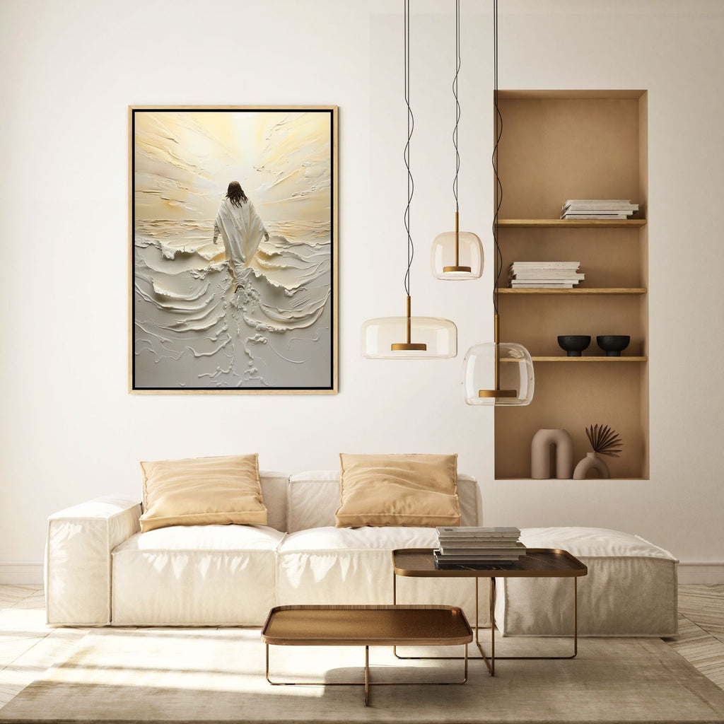 Jesus Walking on Water I - Canvas
