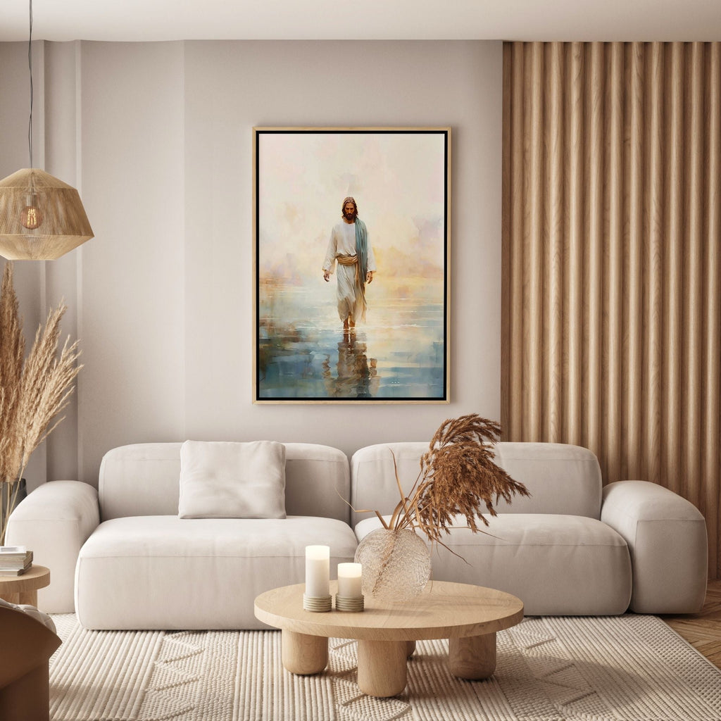 Jesus Walking on Water II - Canvas