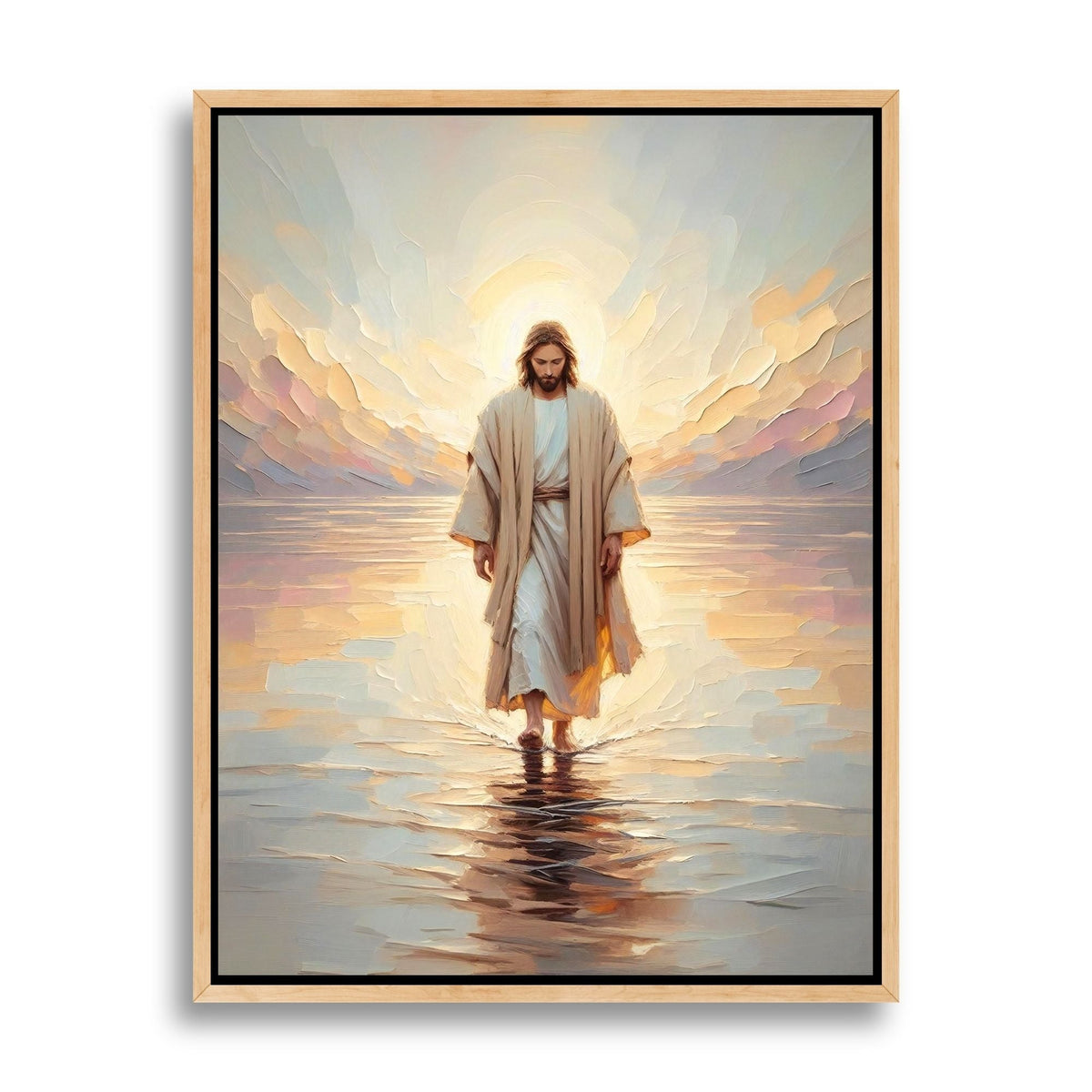 Jesus Walking on Water III - Canvas