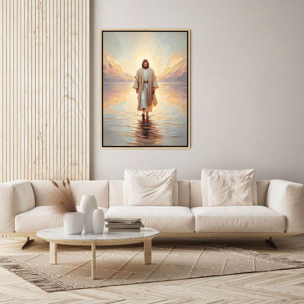 Jesus Walking on Water III - Canvas