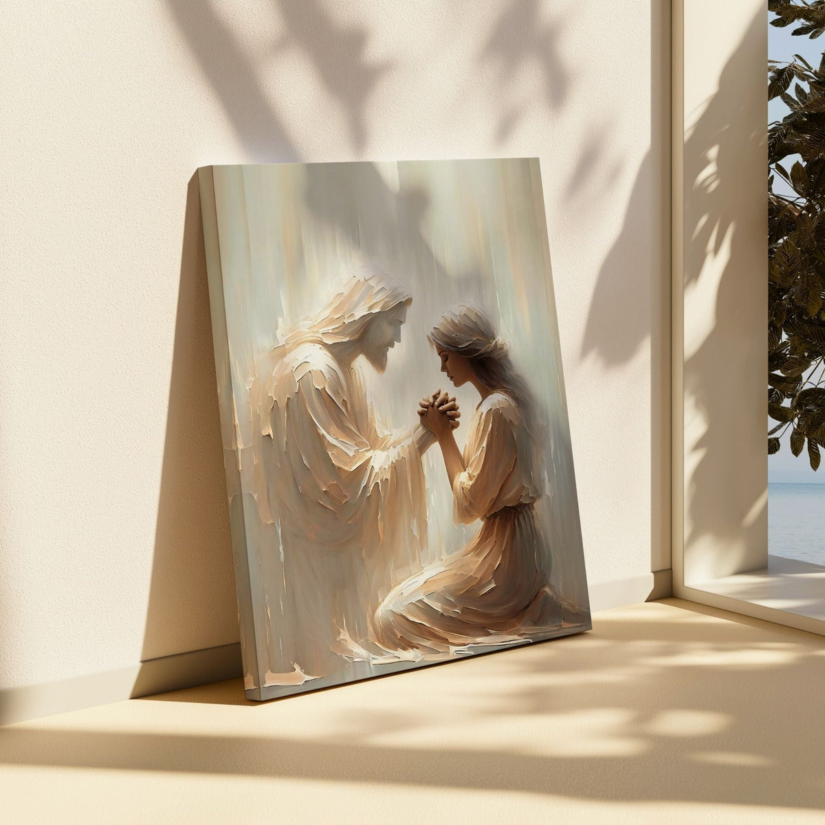 Held by Christ - Canvas