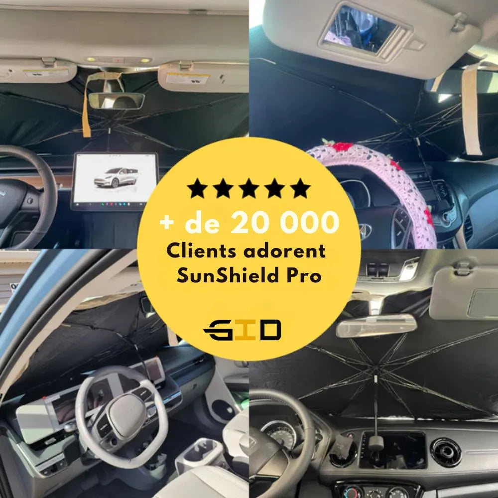 SunShield Pro™ | L’anti-canicule pour votre pare-brise