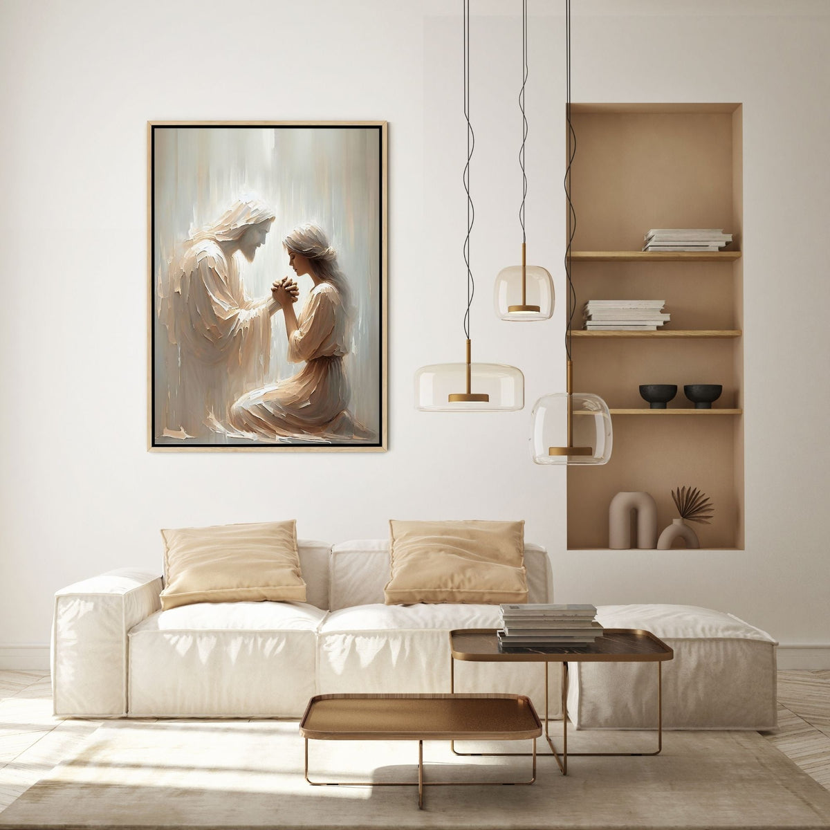 Held by Christ - Canvas