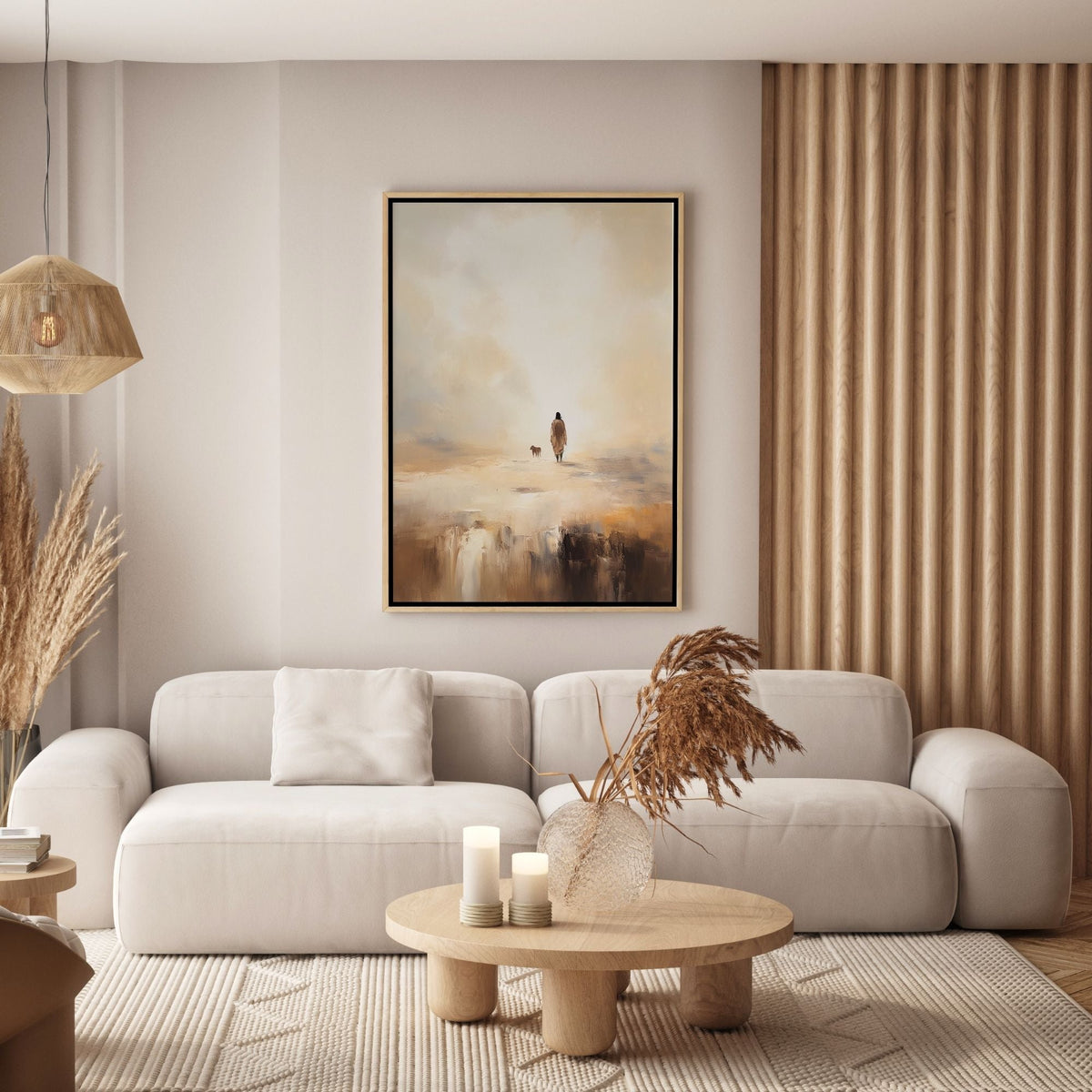 Parable of The Lost Sheep - Canvas