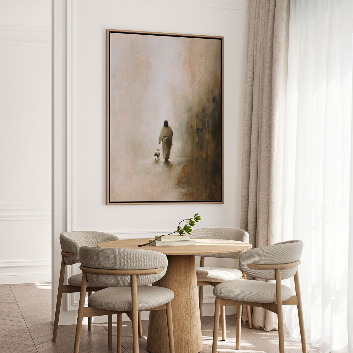 Parable of The Lost Sheep IV - Canvas