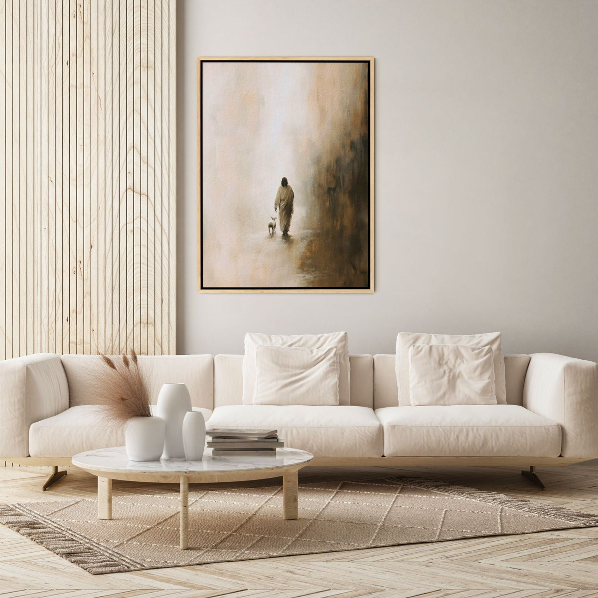 Parable of The Lost Sheep IV - Canvas