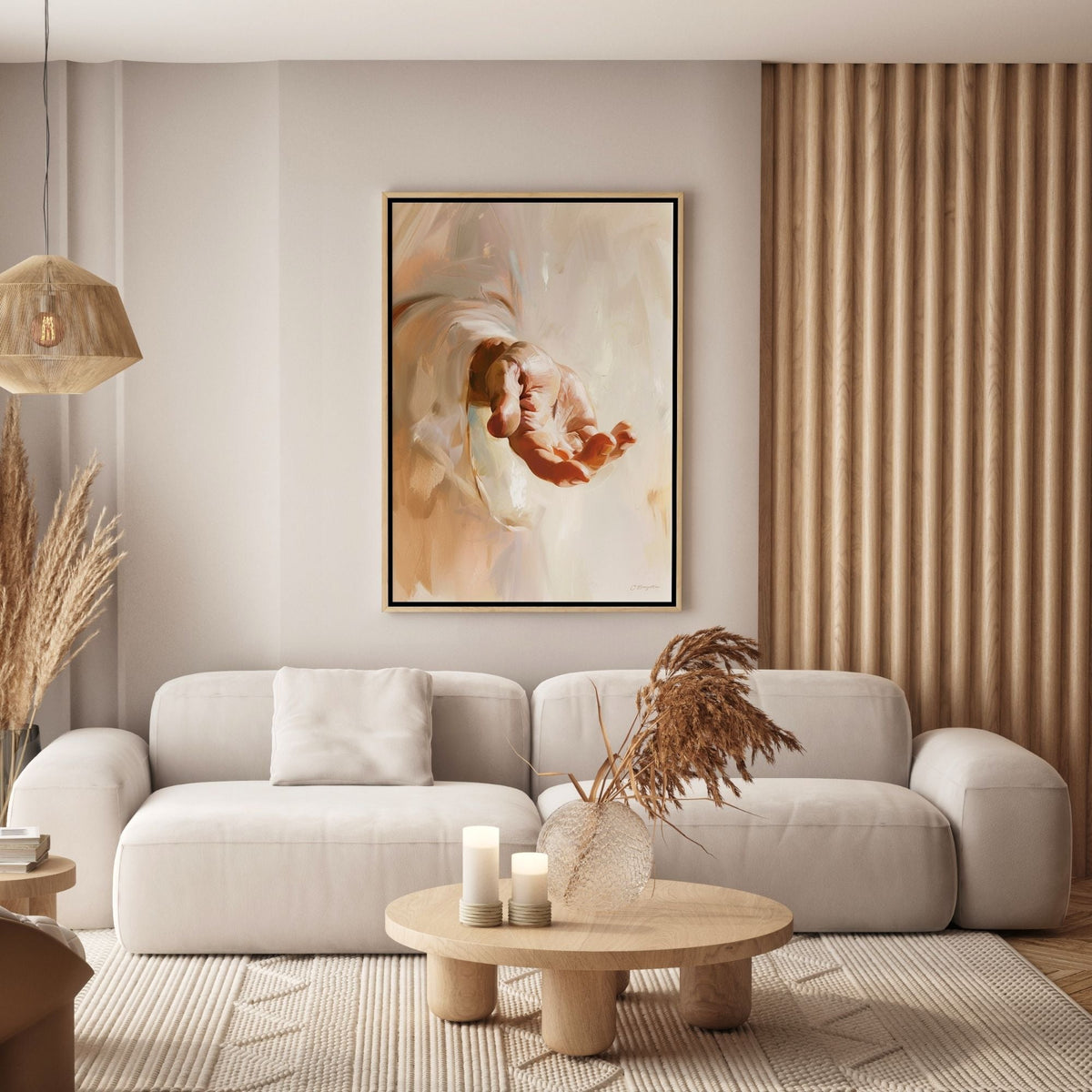 Hand of Jesus - Canvas