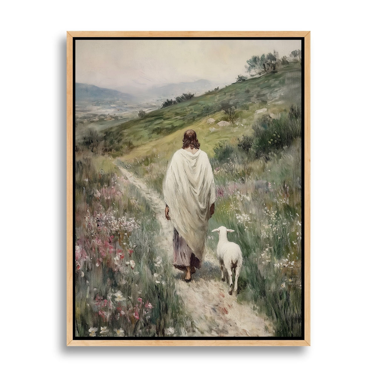 Parable of The Lost Sheep VI - Canvas
