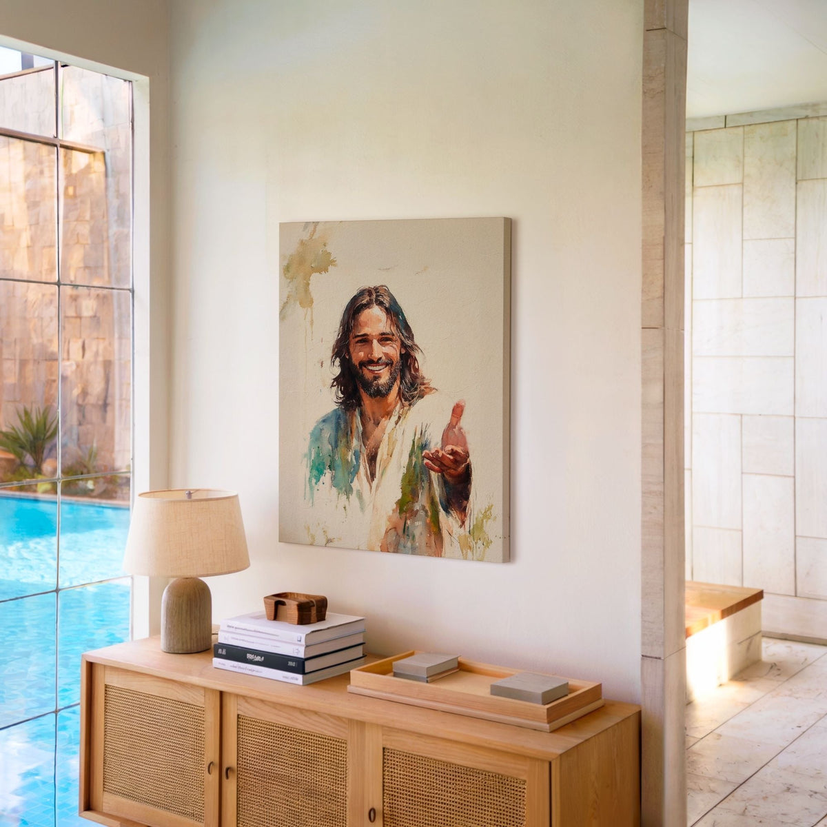 The Hand of Christ - Canvas