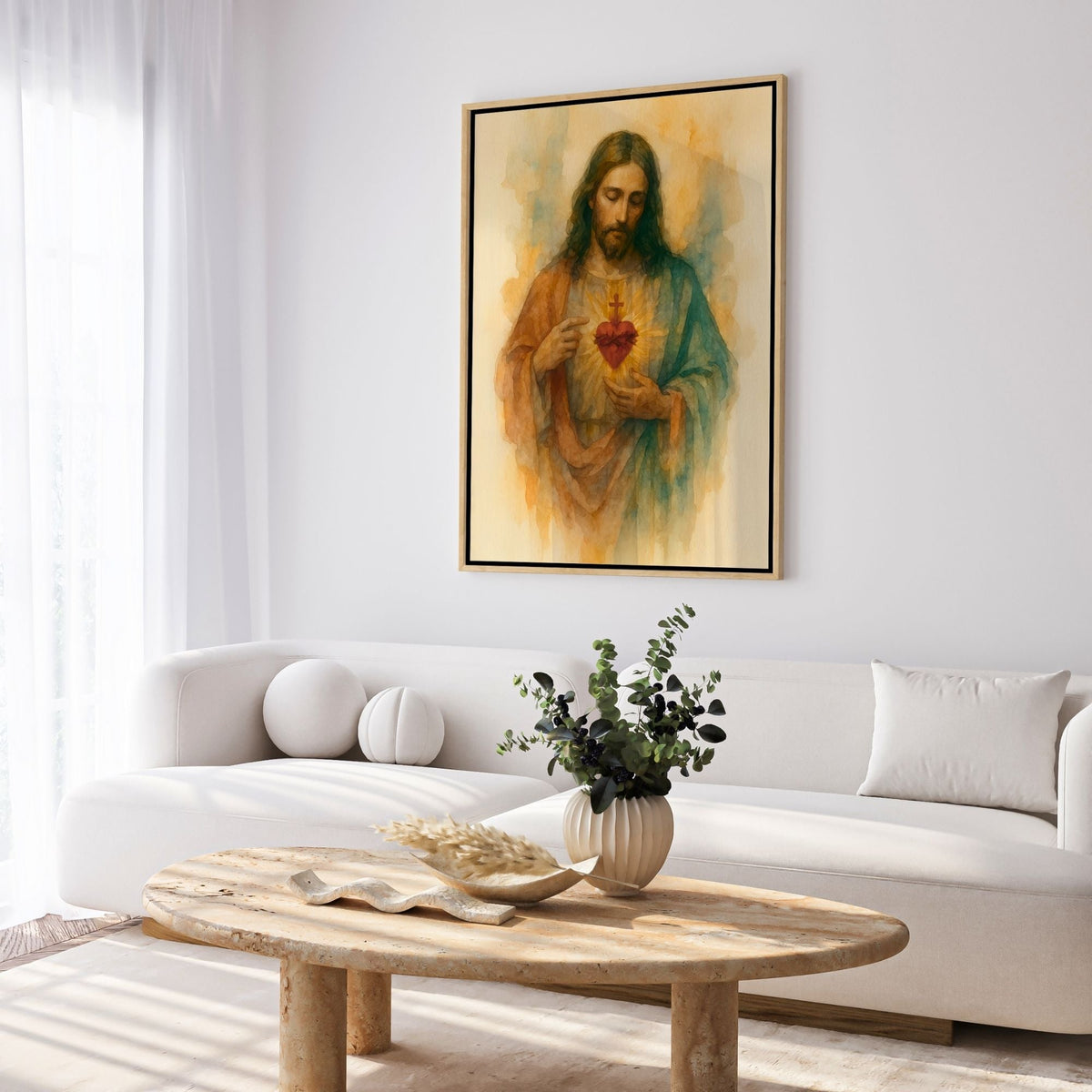 The Sacred Heart of Jesus II - Canvas