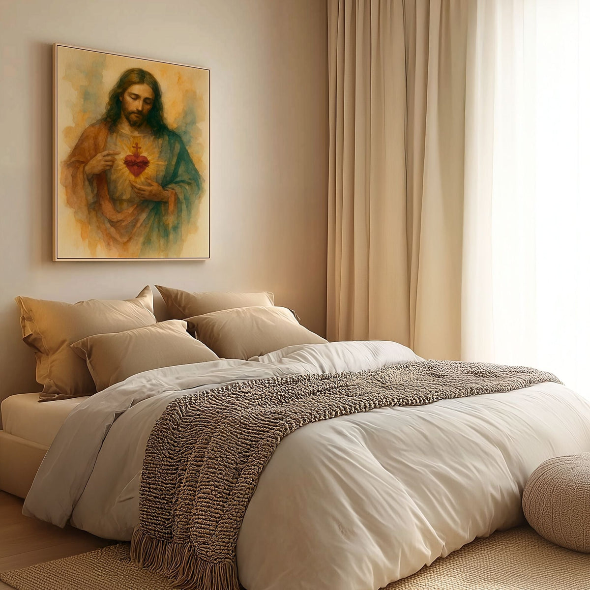 The Sacred Heart of Jesus II - Canvas