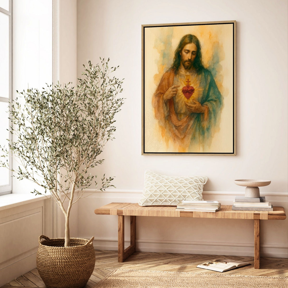 The Sacred Heart of Jesus II - Canvas