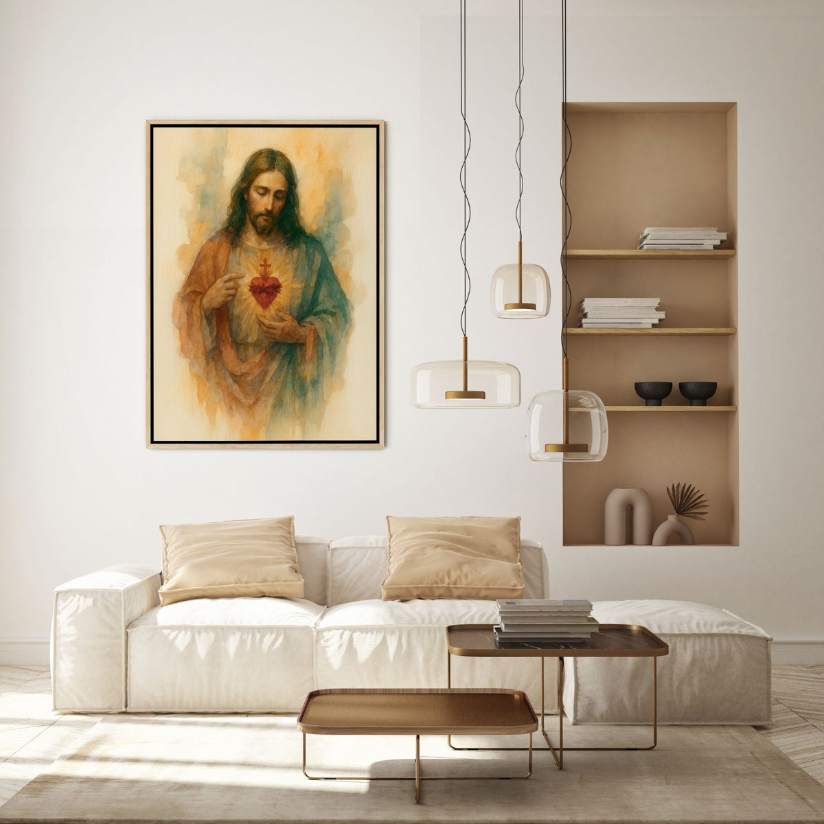 The Sacred Heart of Jesus II - Canvas