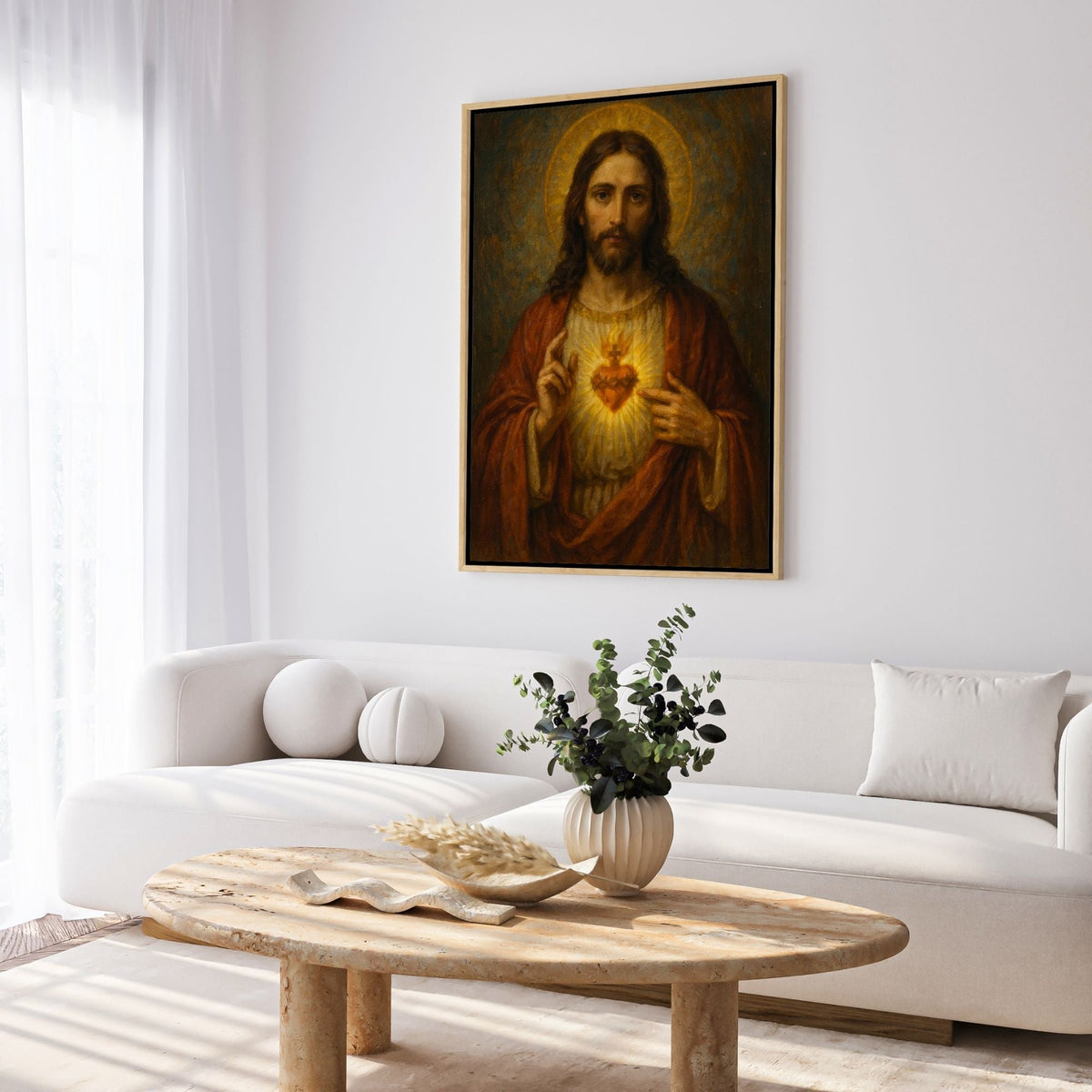 The Sacred Heart of Jesus I - Canvas