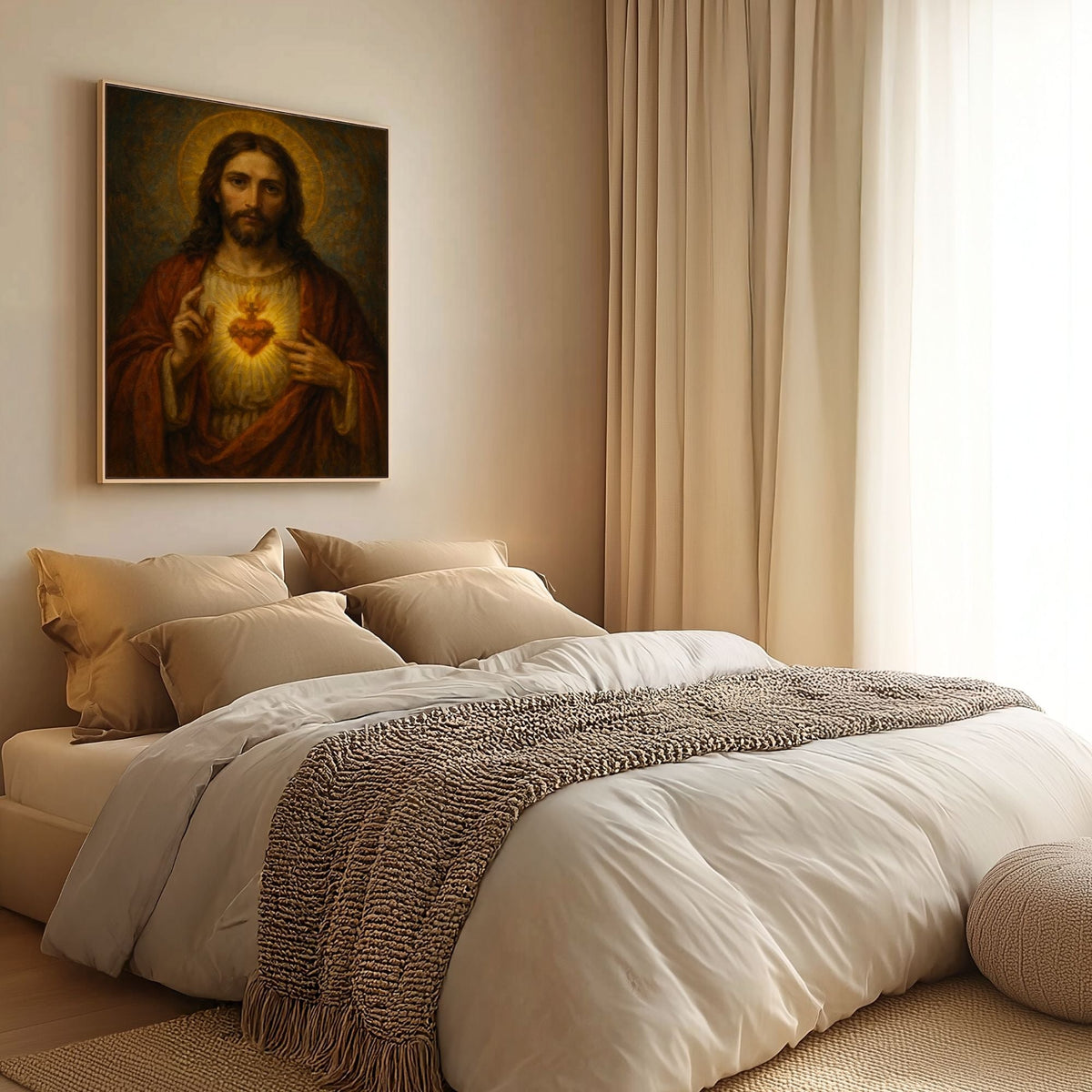 The Sacred Heart of Jesus I - Canvas