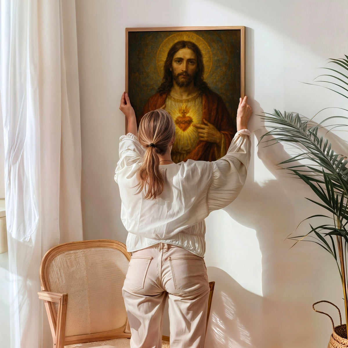 The Sacred Heart of Jesus I - Canvas