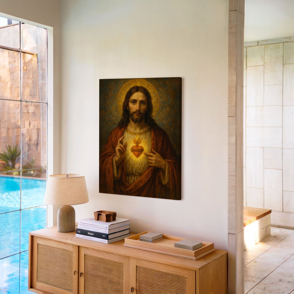 The Sacred Heart of Jesus I - Canvas