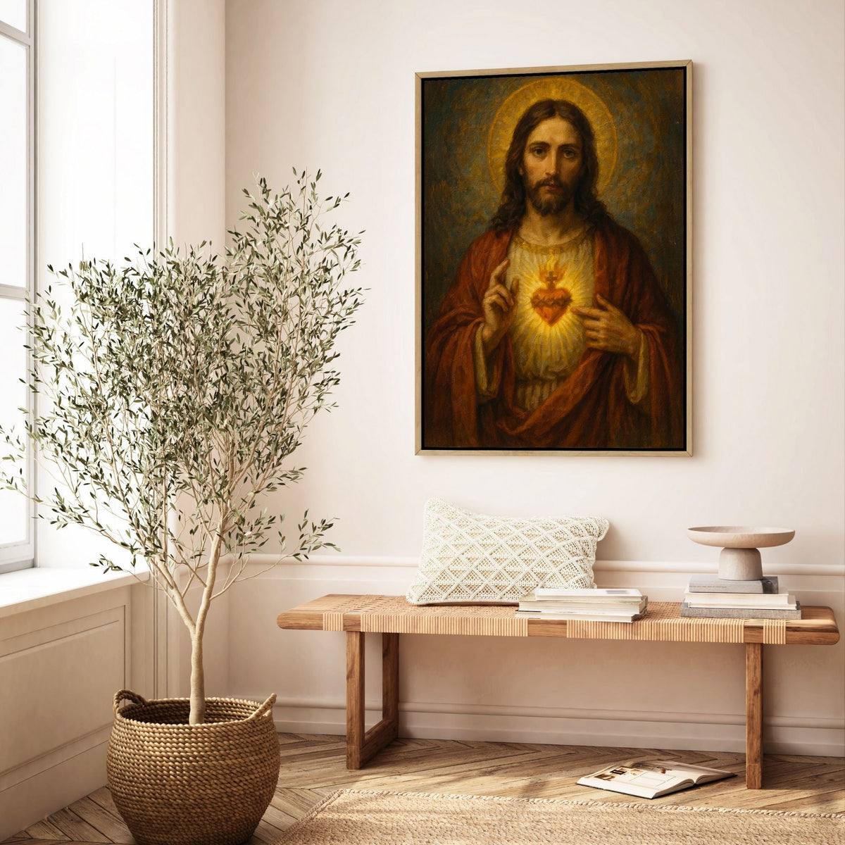 The Sacred Heart of Jesus I - Canvas