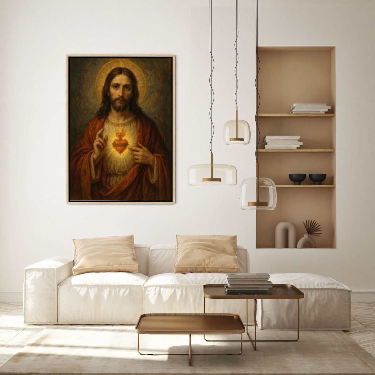 The Sacred Heart of Jesus I - Canvas