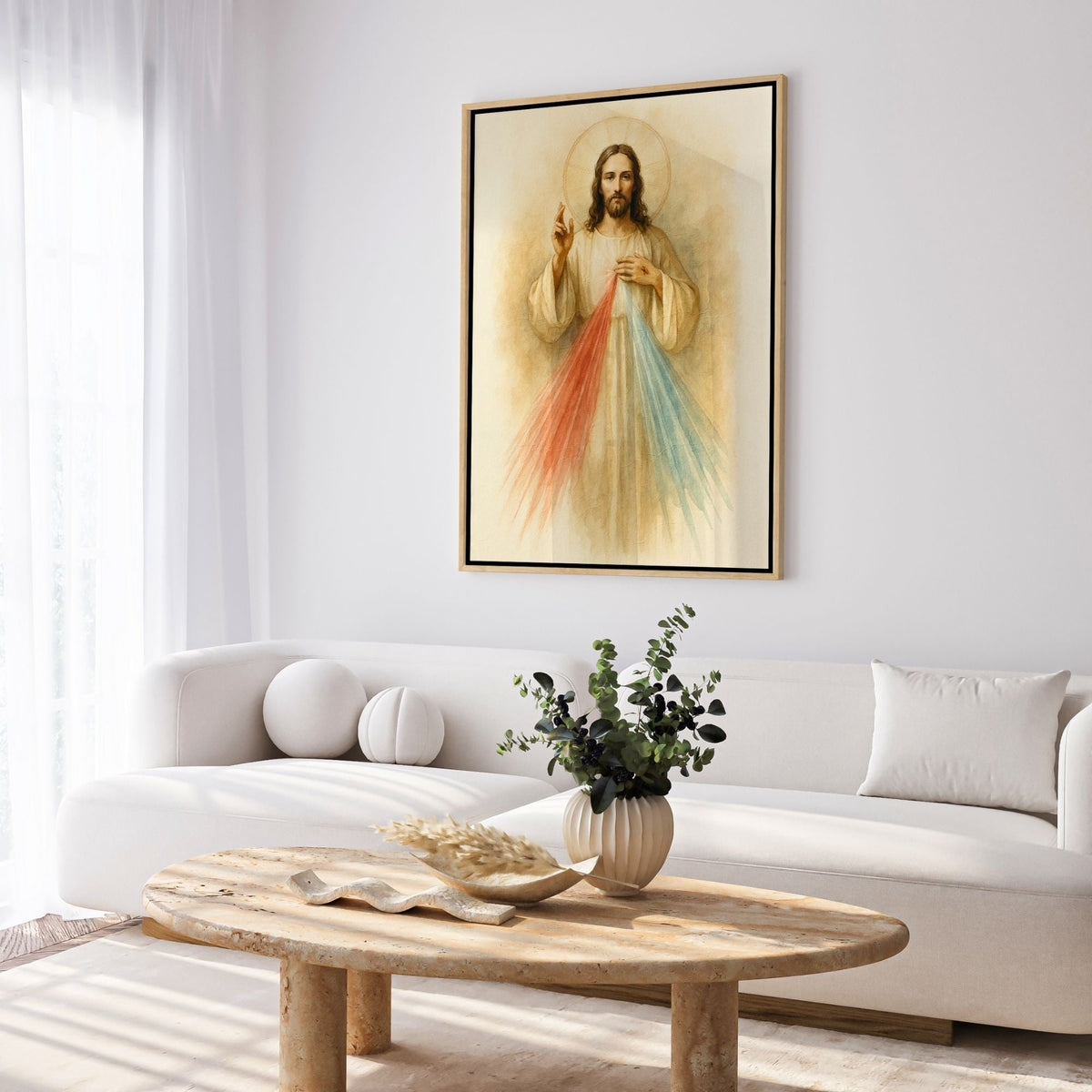 Divine Mercy of Christ - Canvas