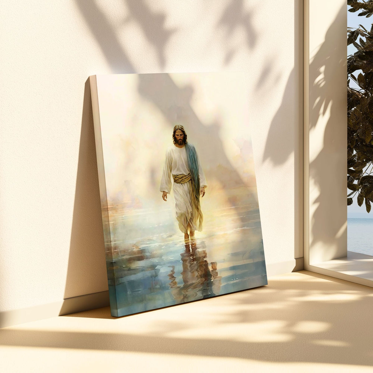 Jesus Walking on Water II - Canvas