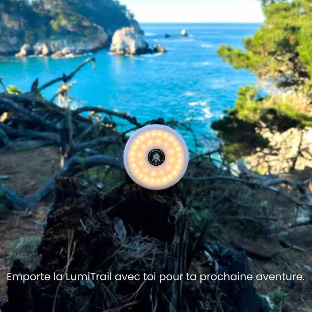 LumiTrail™ | La lampe tout-en-un pour le plein air